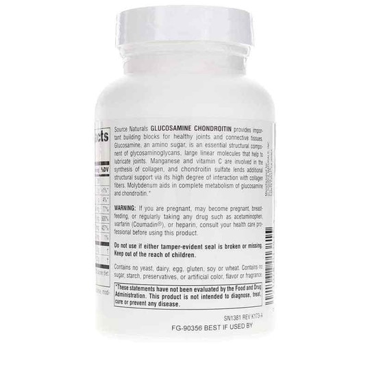 Glucosamine Chondroitin, SNN